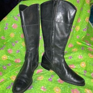 LLBean tall black riding boots